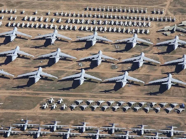 The World's Largest Aircraft Graveyard: Desert of Legends