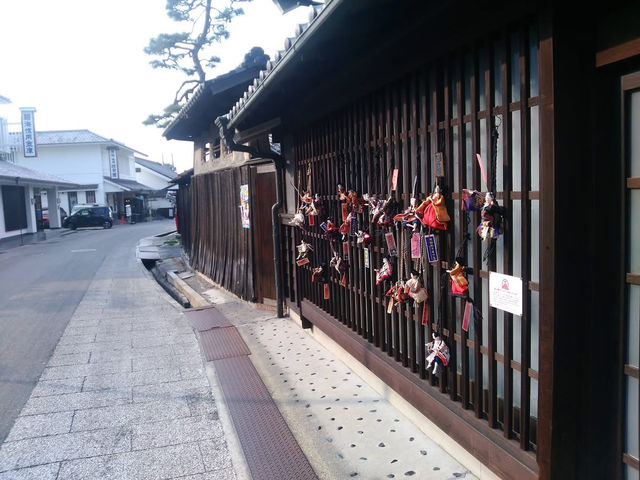A townscape full of Edo atmosphere along the old Tokaido