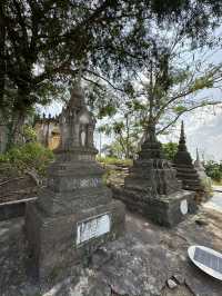 Old Buddhist Cemetery, and stunning view point in Chumpon