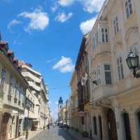 Győr, the city center is nice
