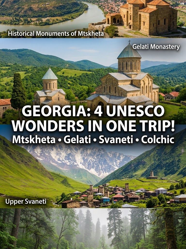 Georgia’s UNESCO Heritage Trail 🏰🌲🇬🇪
