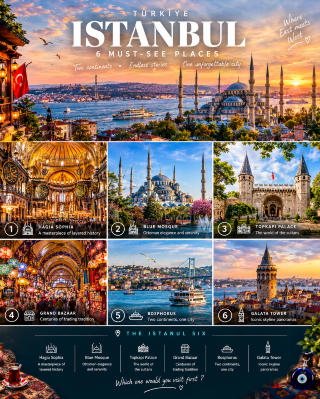 Istanbul 🇹🇷 — 6 INCREDIBLE PLACES YOU NEED TO EXPERIENCE