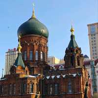 Majestic St Sophia's Cathedral, Harbin