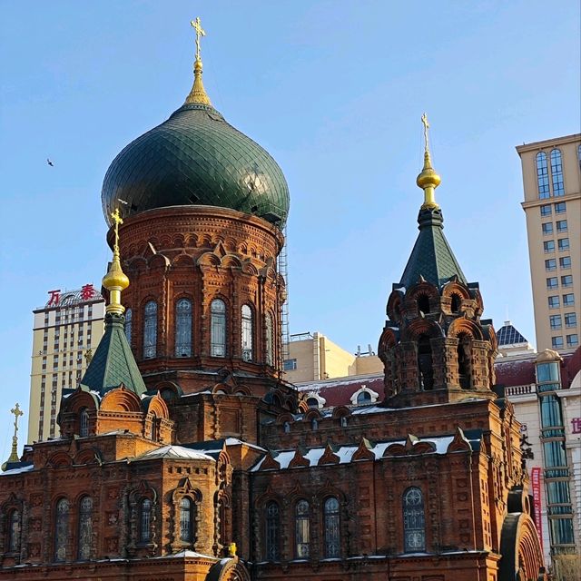 Majestic St Sophia's Cathedral, Harbin