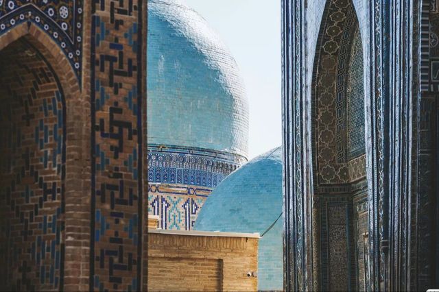 Visa-free destination, Uzbekistan's Avenue of the Dead.