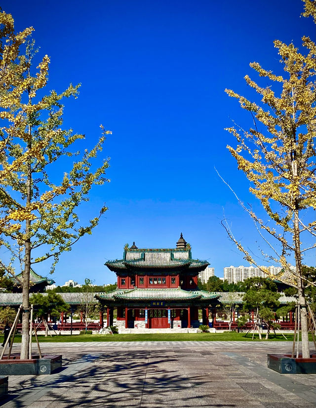 太原雙塔公園秋景（一）