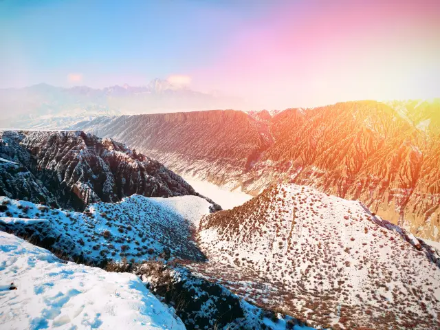 The Grand Canyon in winter