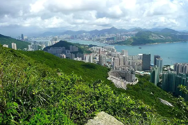 砵甸乍山．港島行山路線