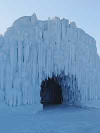 長白山二道白河，雪絨花冰瀑布之旅