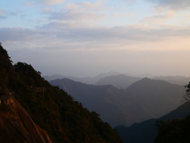 三清山，我最早起的山