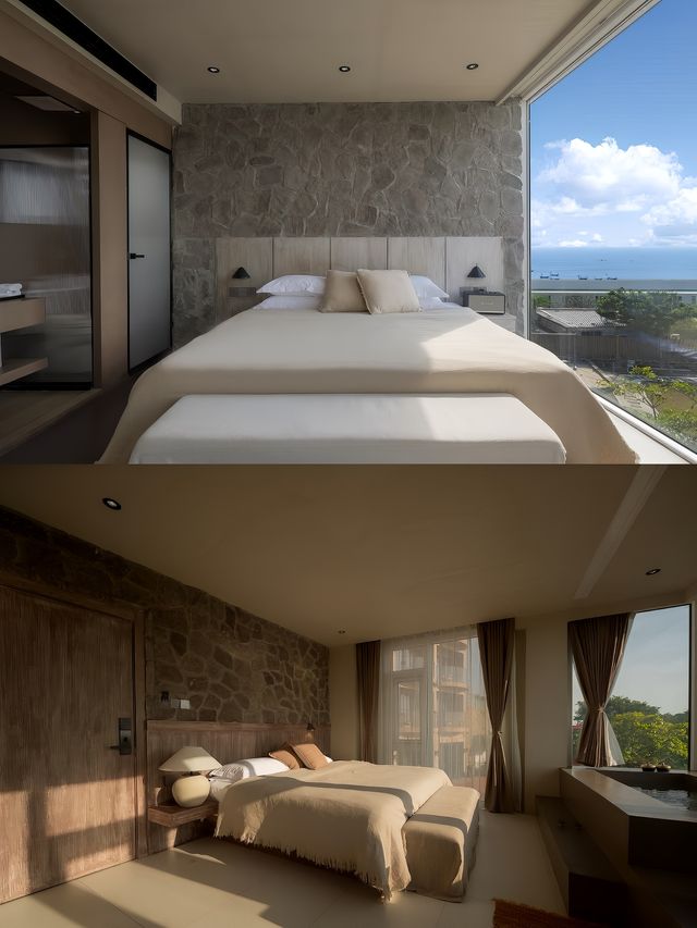 為了這個絕美日落海景酒店，往返涠洲島多次