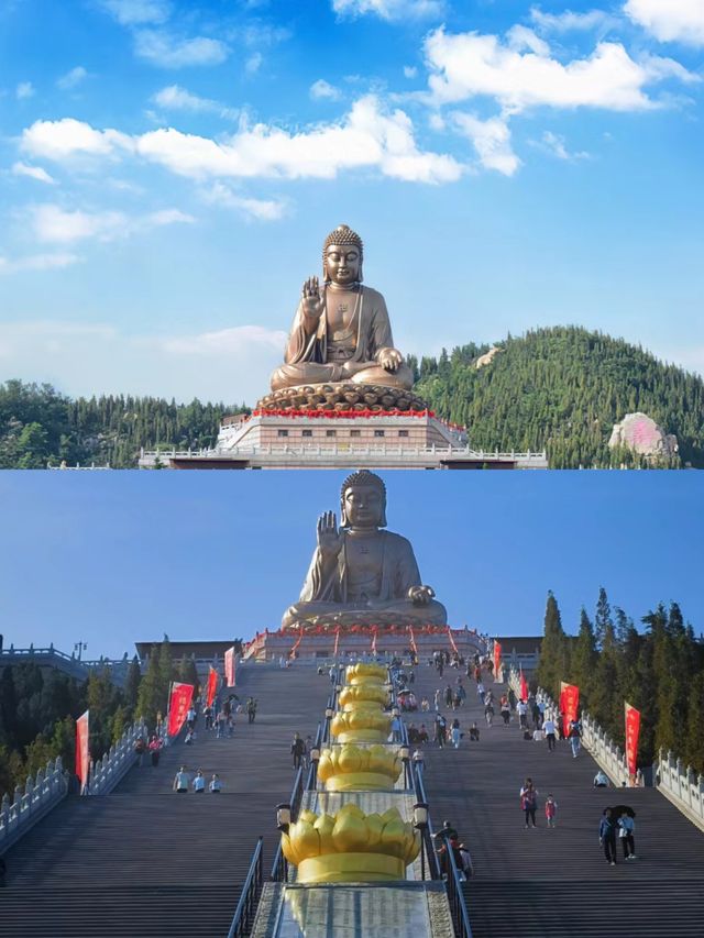南山大佛，作為一處集佛教文化。