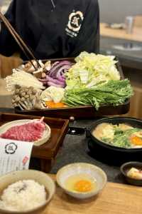 前灘新開大阪人氣一人食壽喜燒，令人愛不釋手。