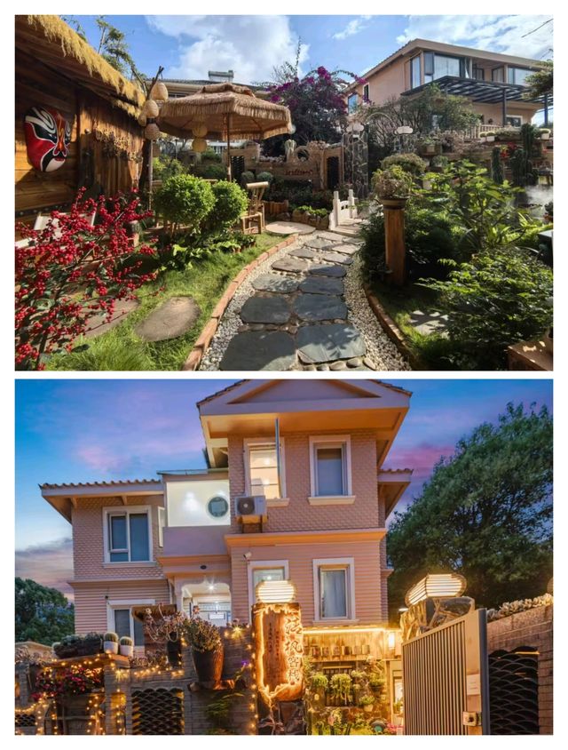 雲南！！昆明滇池邊！來看海鷗住到了夢中情宿！。