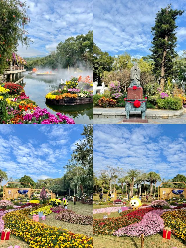東湖公園菊花展明天開啦，12.20-1.03~