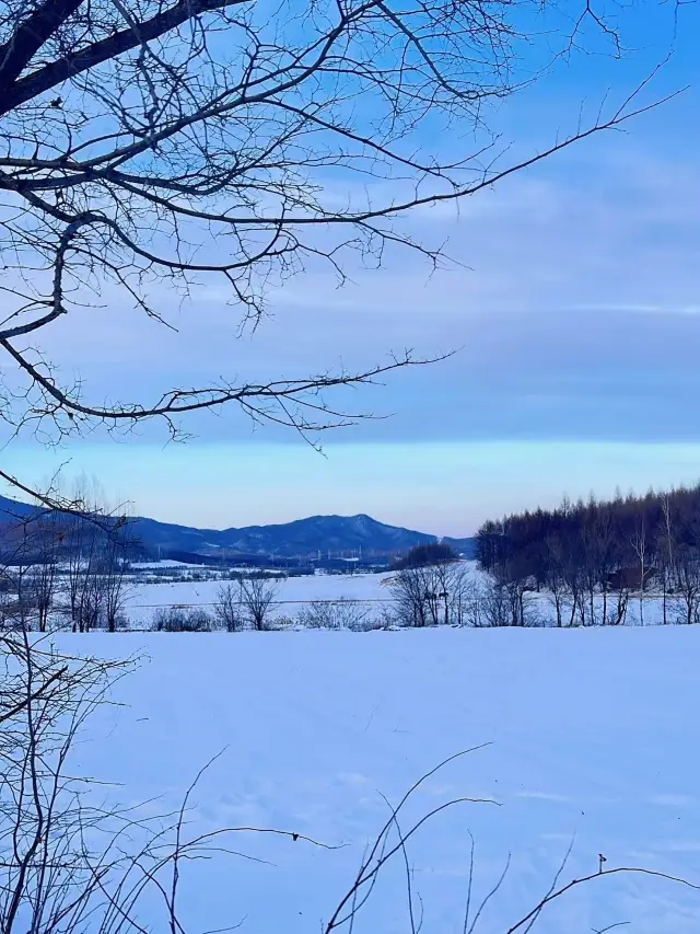 Yanbian Snow Town, a fairy tale world
