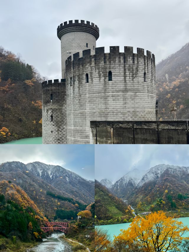 踏入日本富山黑部峽谷，邂逅童話般的冬日盛景