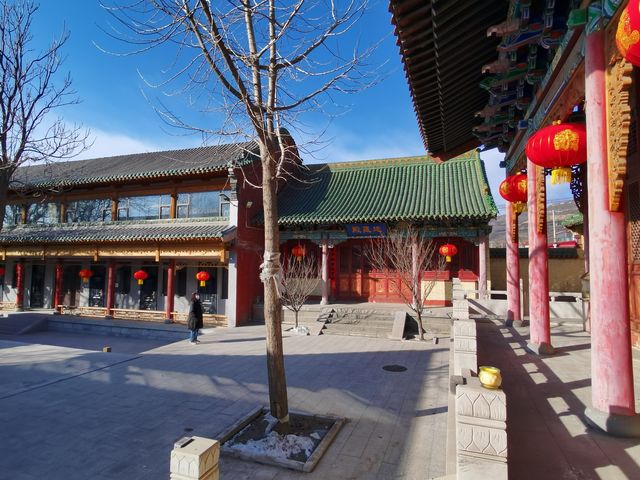 藏有清徐最老唐槐的古寺——宏明寺