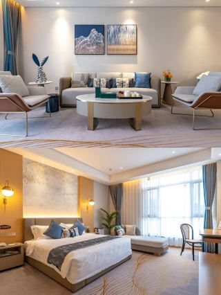 I found a hotel with a fantastic environment in Mengyin, Linyi.