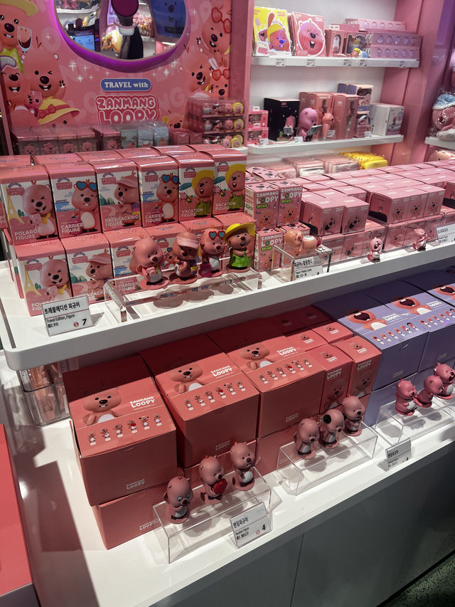 仁川空港T1免税店でLoopyグッズを満喫！伴手礼に最適なアイテムを探そう！