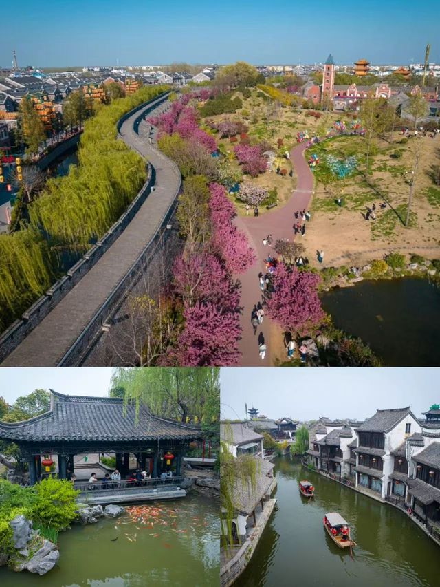 五一在台兒莊邂逅運河邊的江南水鄉