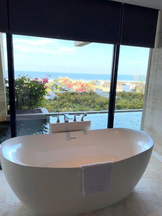In Bali! Personally think it's an unbeatable hotel