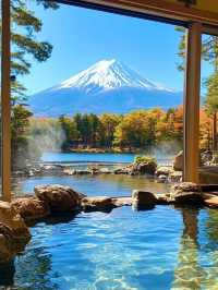 富士山下的日式庭園