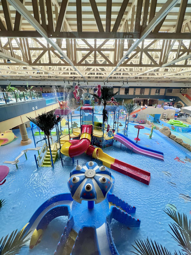 北京1h直達 室內水樂園+戶外溫泉暑假玩水