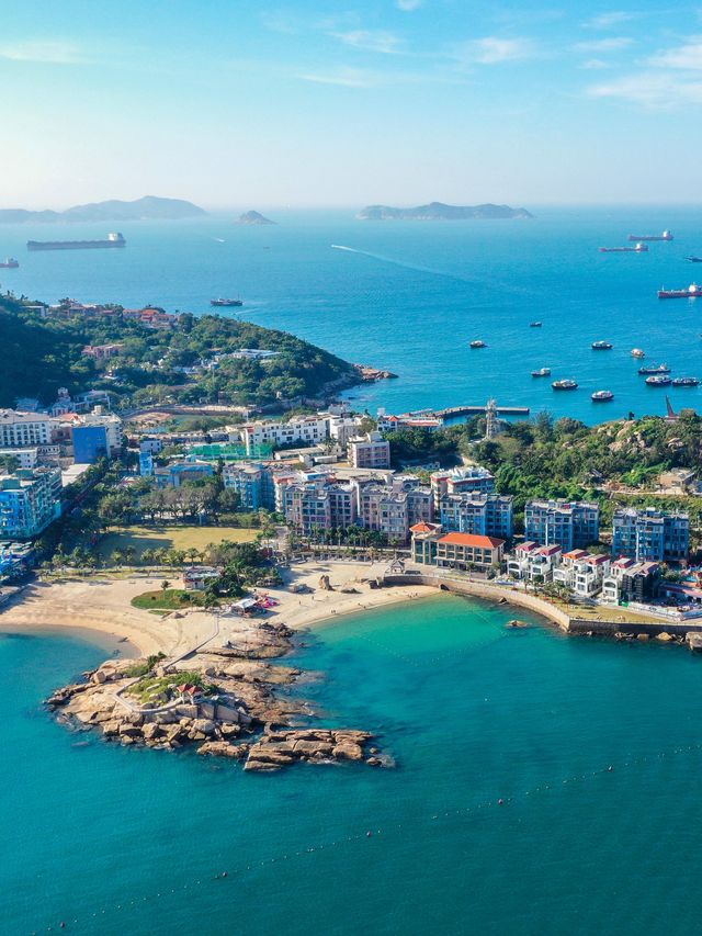誰說珠海的海水不藍，你只是沒有上島