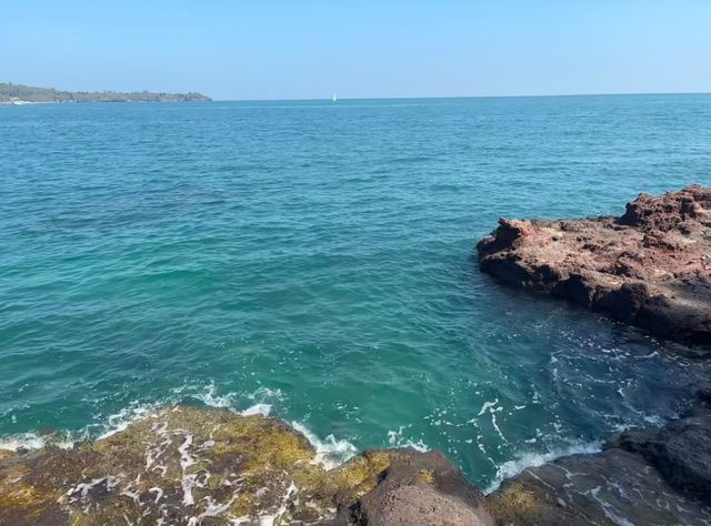 涠洲島 太美了！涠洲島淡季人少 鱷魚山很出片