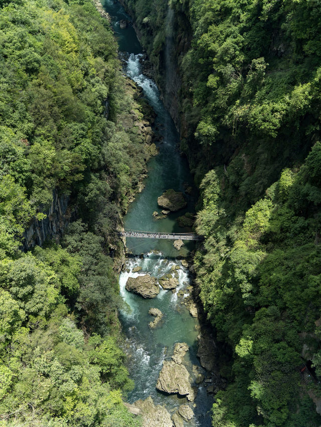 地球最美裂縫！喀斯特地貌封神之作！貴州你深藏不露啊