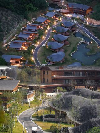 The wild luxury secret realm at the foot of Wudang Mountain, a secluded paradise surrounded by lake and mountain scenery, is officially open