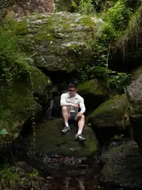 真的絕穿越到古代的百丈飛瀑