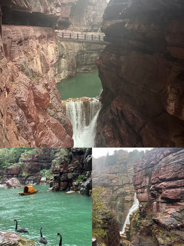 秋冬去雲臺山！在紅石峽賞秋，於茱萸峰遇雪