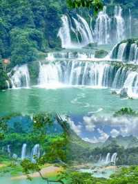 廣西崇左-德天跨國瀑布!美到失語