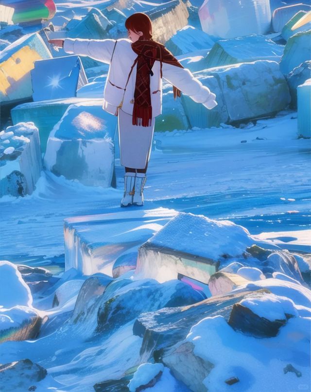 當雪花飄落時，哈爾濱的景色最為美麗