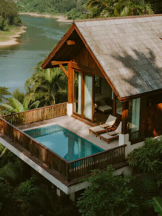 版納12月親子遊！雨林江景villa太治癒