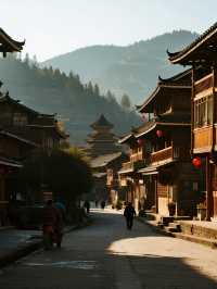 苗寨秋季親子遊千戶苗寨+懸崖民宿,娃玩到不想走