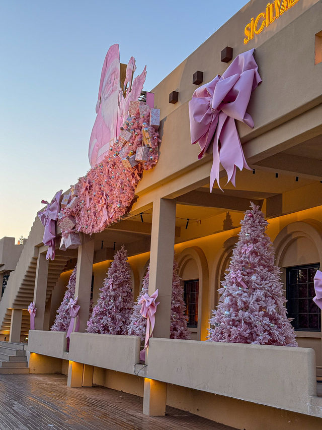 長春聖誕必衝|西西里莊園粉色聖誕浪漫過載 長春聖誕必衝|西西里莊園粉色聖誕浪漫過載