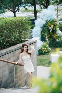 福田CBD高空草坪婚禮把浪漫焊在細節裡！