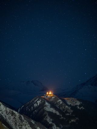 The Night and Day of Kazbek