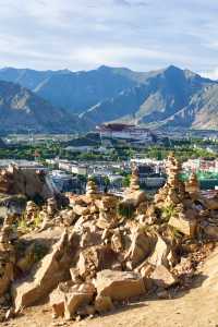 藏地絕美山河全景