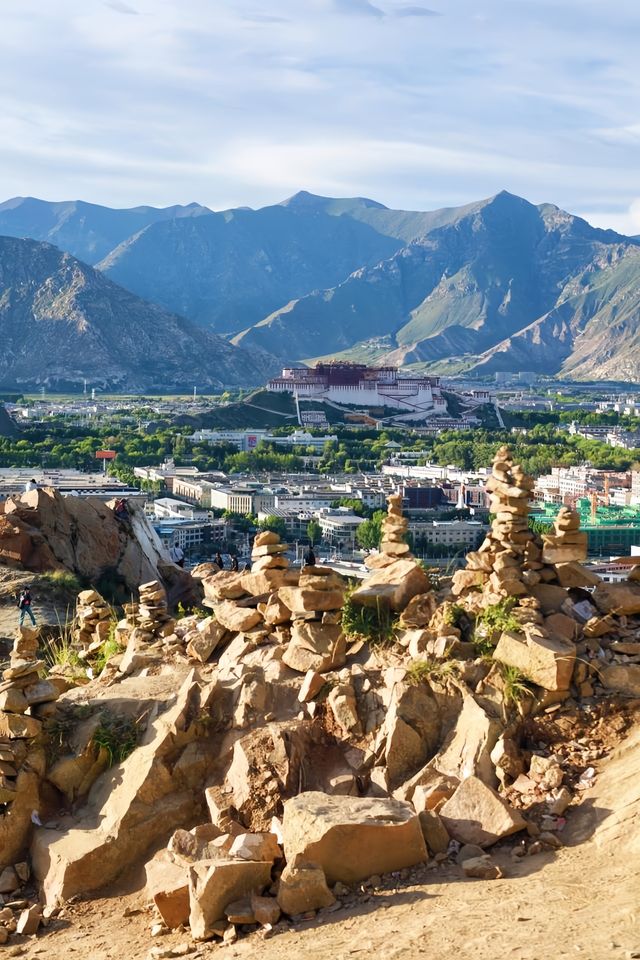 藏地絕美山河全景