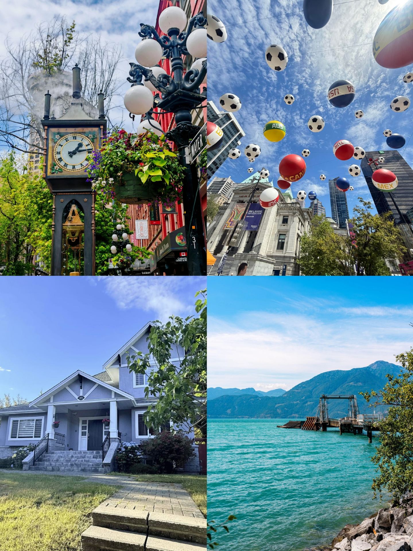 Vancouver is beautiful, but I don’t recommend visiting in July and August. I just want to be honest