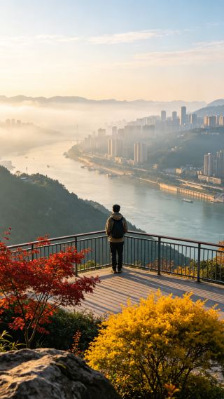 800年の歴史を持つ古道|黄葛古道・山林の秋景色ハイキングガイド