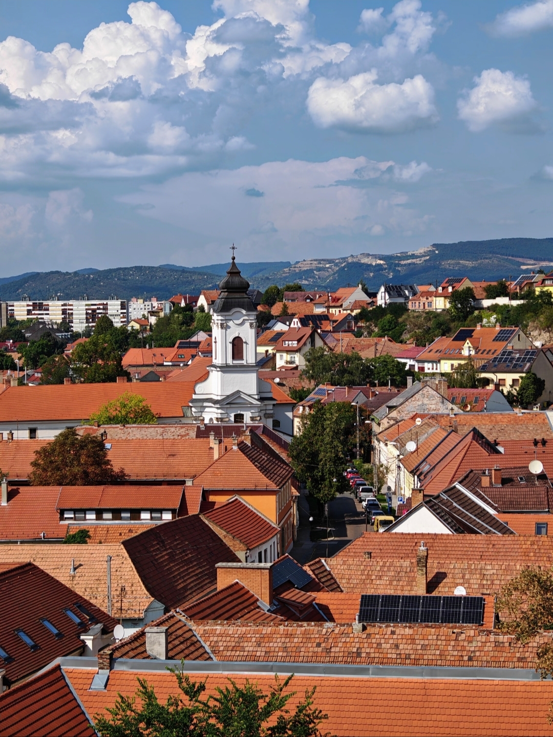 The 97 steps of Eger: climb to the top for a view of the entire red-roofed city
