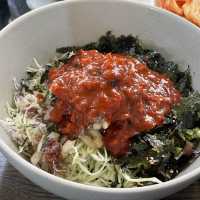 갈비집인데 육회비빔밥이 더 유명한 한빈갈비식육식당