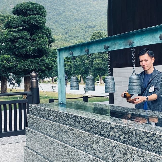 香港洗滌心靈的「慈山寺」