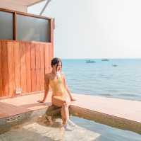 ที่พักสไตล์ญี่ปุ่นบนเกาะล้านติดทะเล