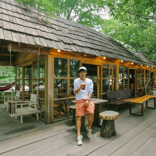 จิบกาแฟ นอนเปลในสวนป่า Skipper Garden สาขา 1
